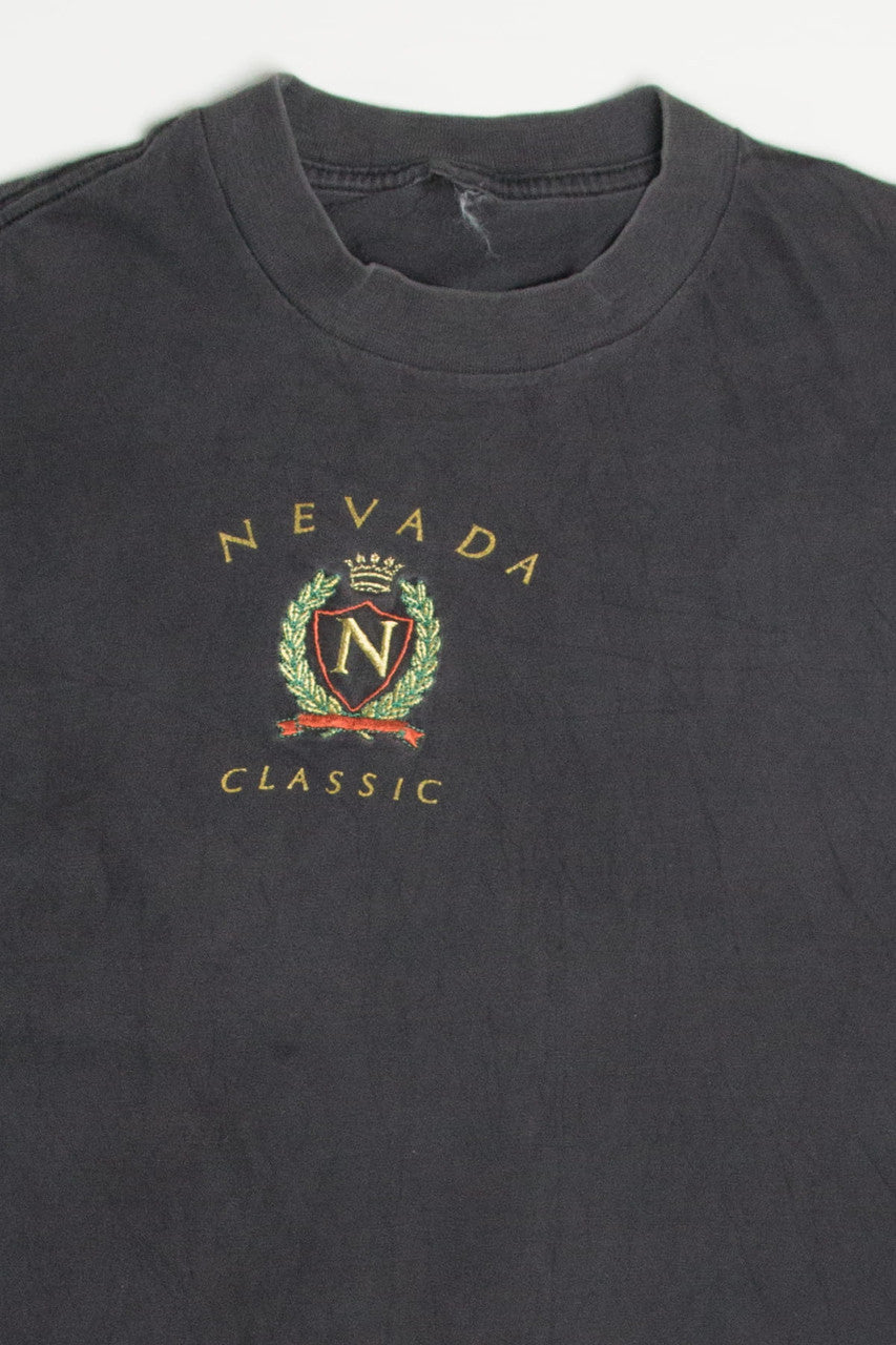 Vintage Embroidered Nevada Classic T-Shirt