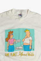Same Planet Different Worlds Vintage T-Shirt