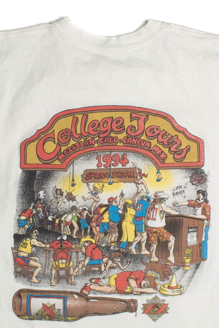 Vintage College Towns Mexico T-Shirt