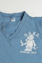 USNA Sleeping Team Vintage Single Stitch T-Shirt