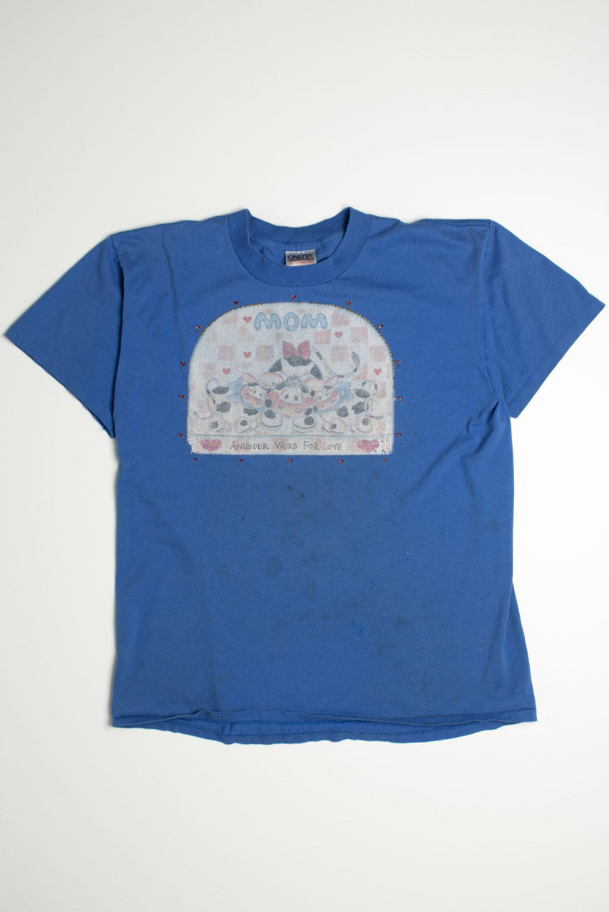 Funny Vintage Mom Single Stitch T-Shirt