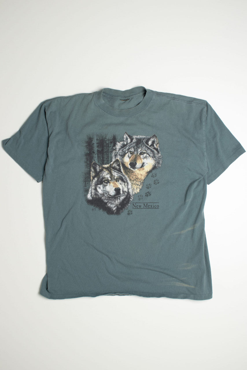 New Mexico Wolves Vintage Single Stitch T-Shirt