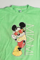 Vintage Mickey Mouse Miami Florida Single Stitch T-Shirt