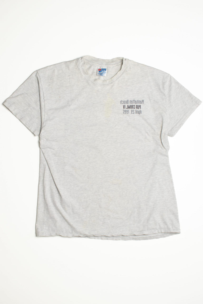 Vintage Manhattan Beach Pub Crawl T-Shirt