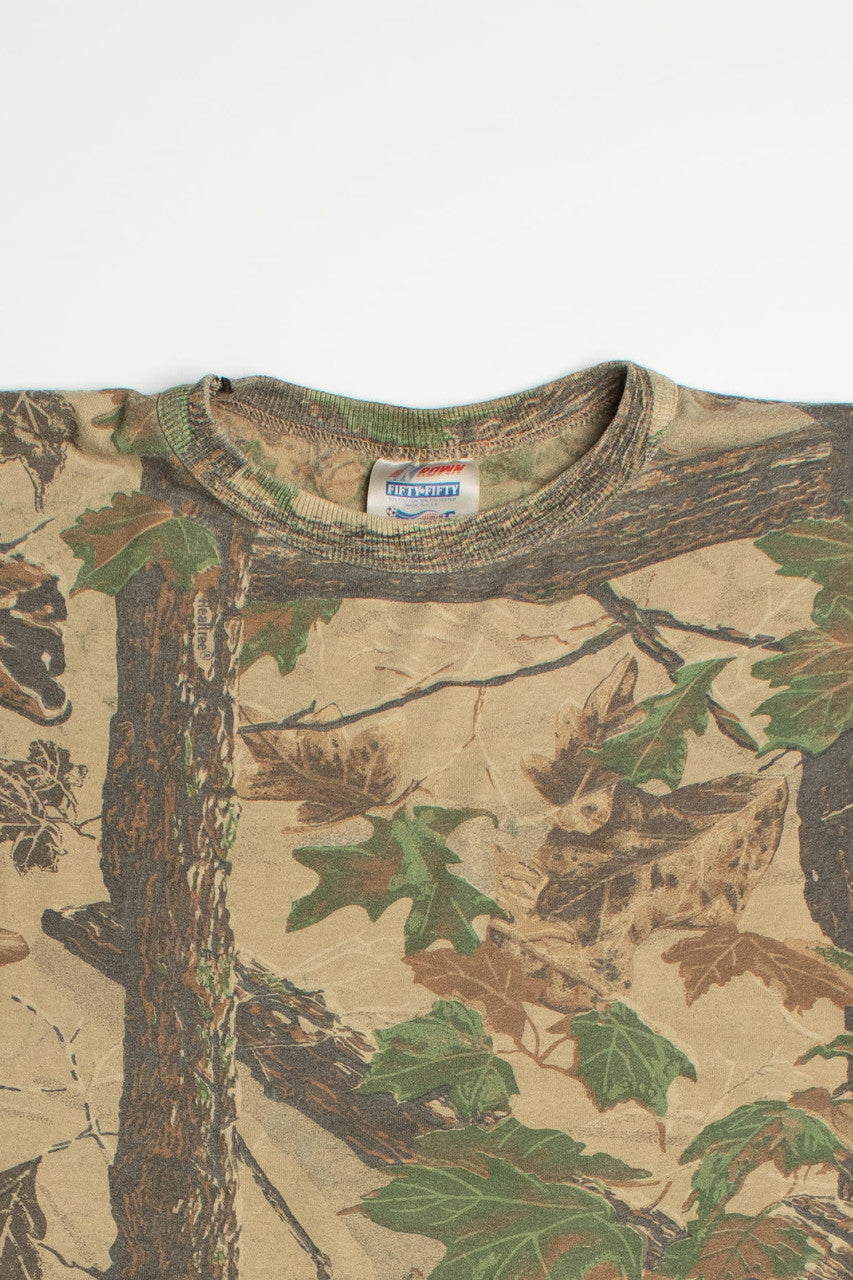 Vintage Sleeveless Camo T-Shirt