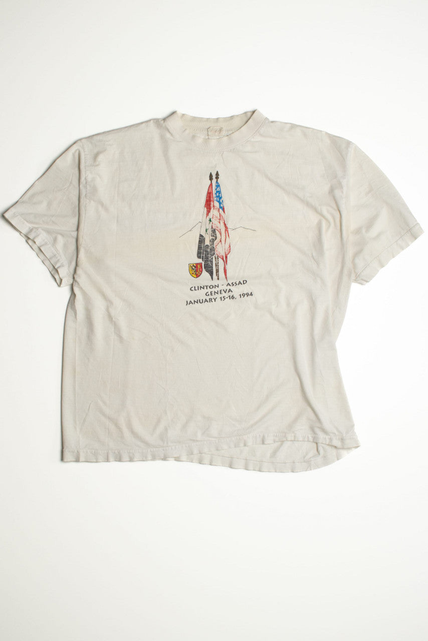 Vintage Clinton Assad Geneva T-Shirt