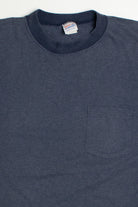 Vintage Navy Blue Single Stitch T-Shirt
