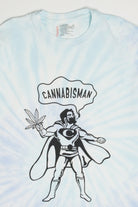 Blue Cannabisman Tie Dye T-Shirt