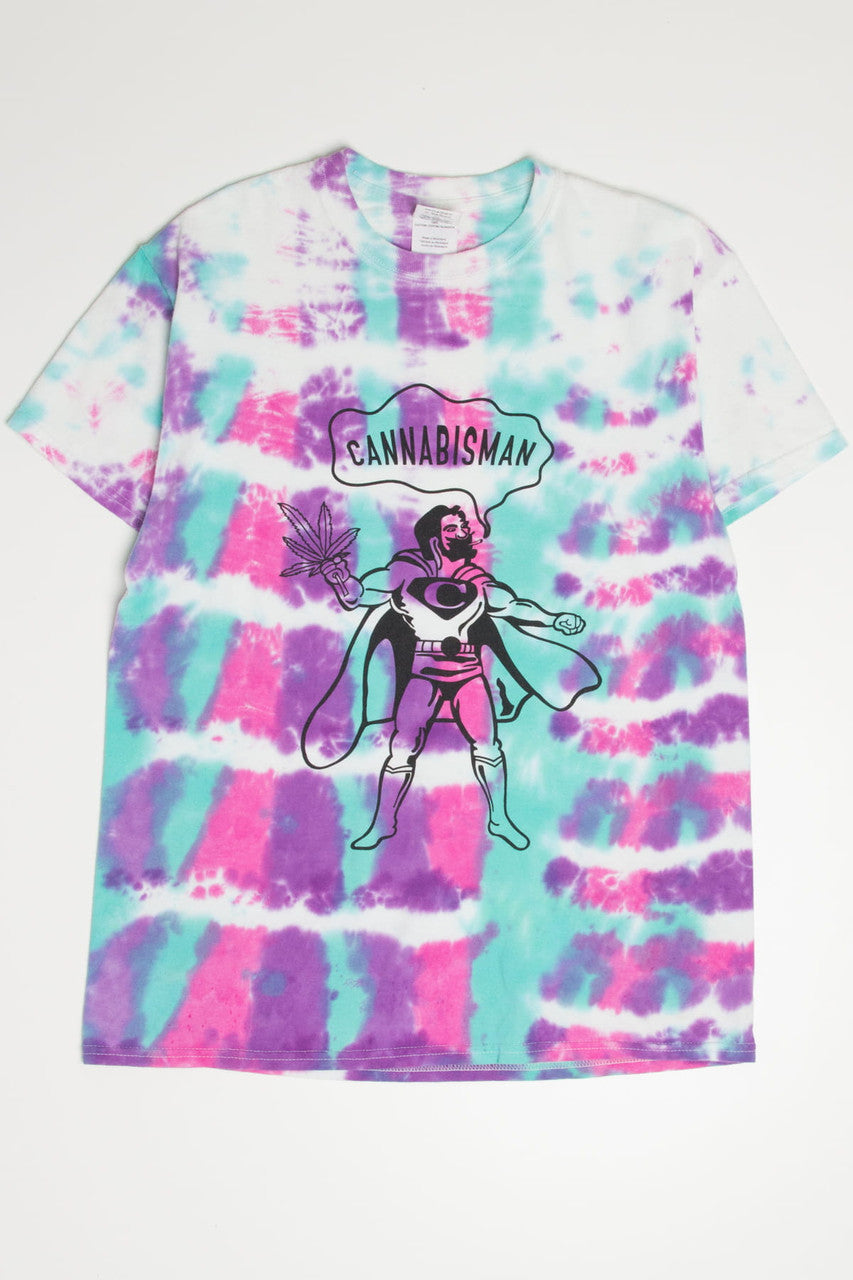 Cannabisman Tie Dye T-Shirt