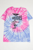 Weedies Breakfast of Headstarters Pink Tie dye T-Shirt