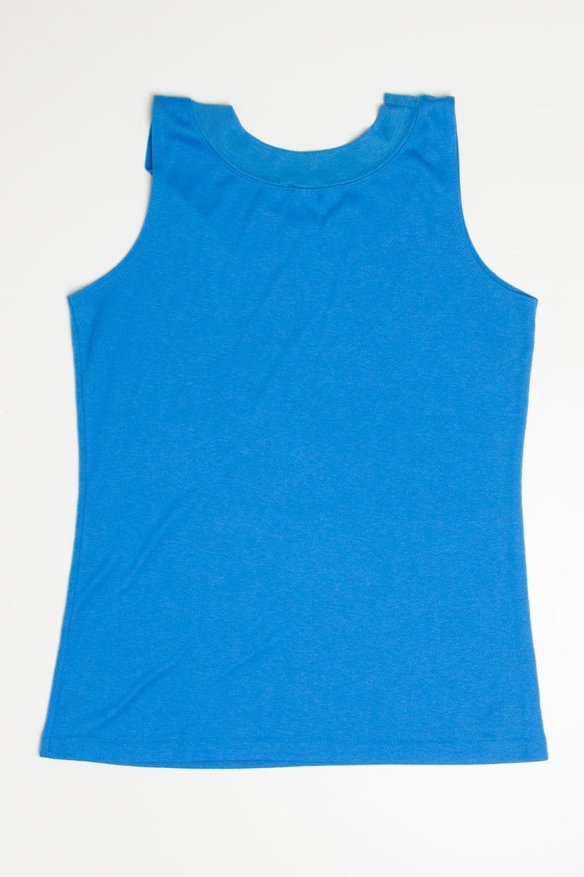 Blue Cabana High Neck Tank