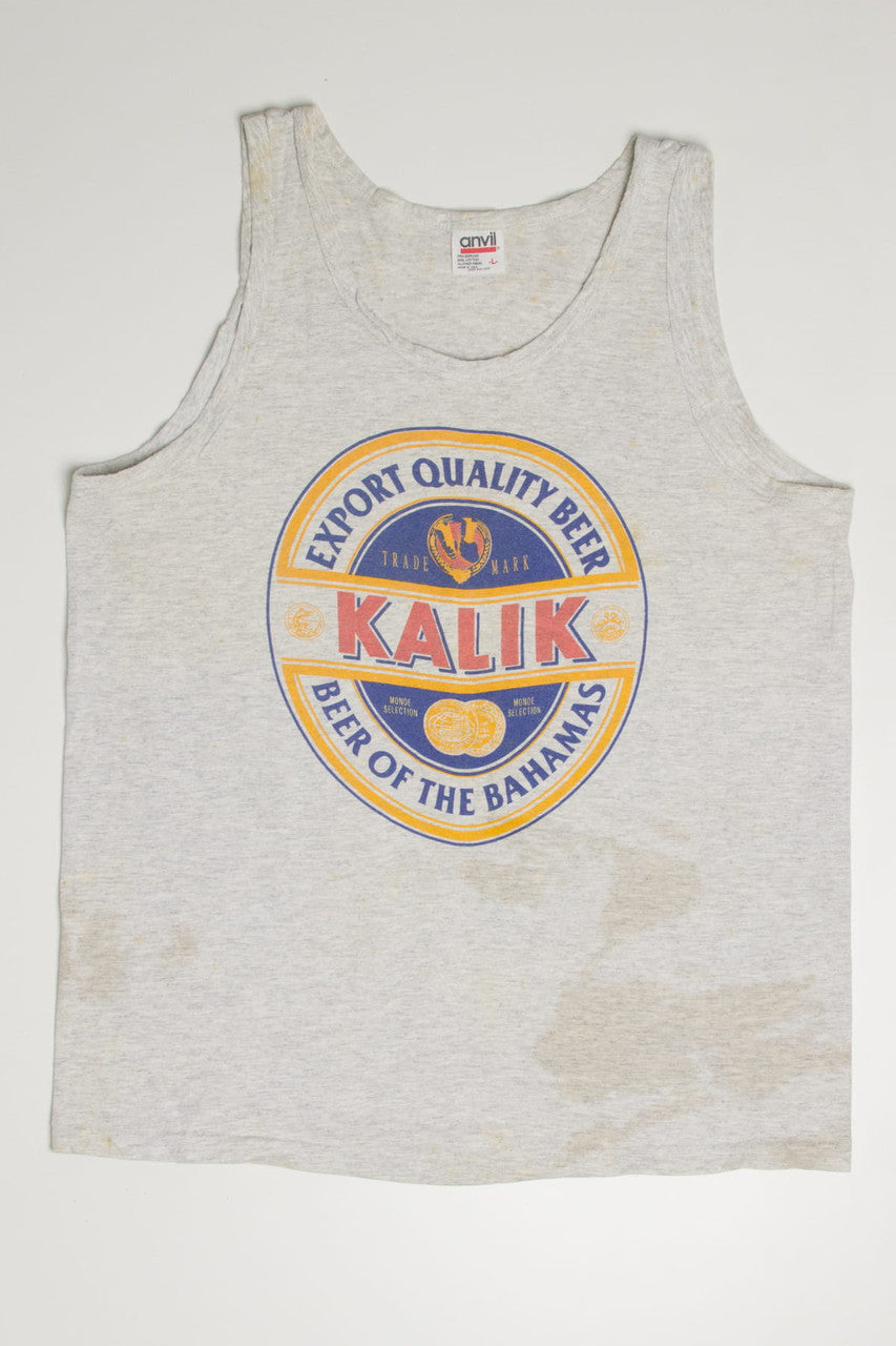 Vintage Kalik Beer of The Bahamas Tank