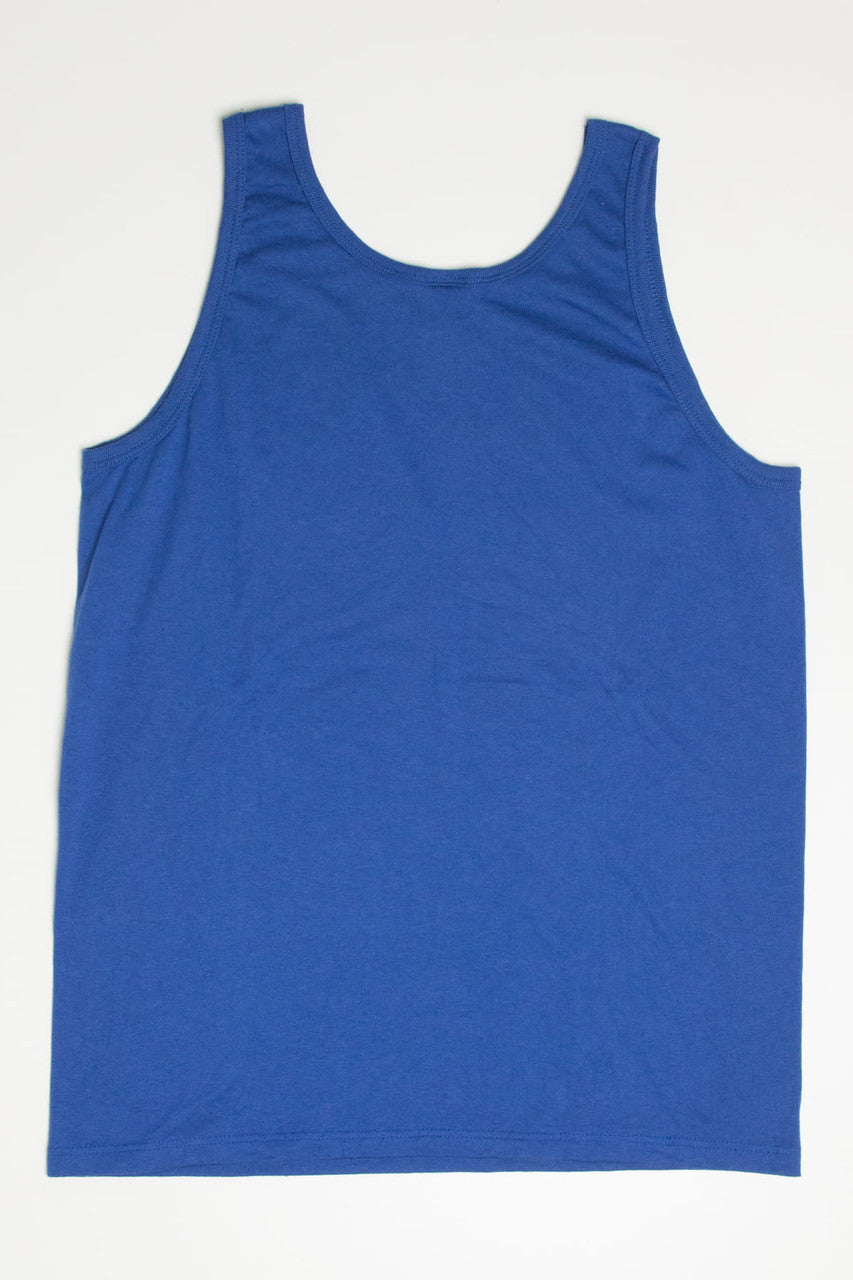 Blue Jerzees Tank