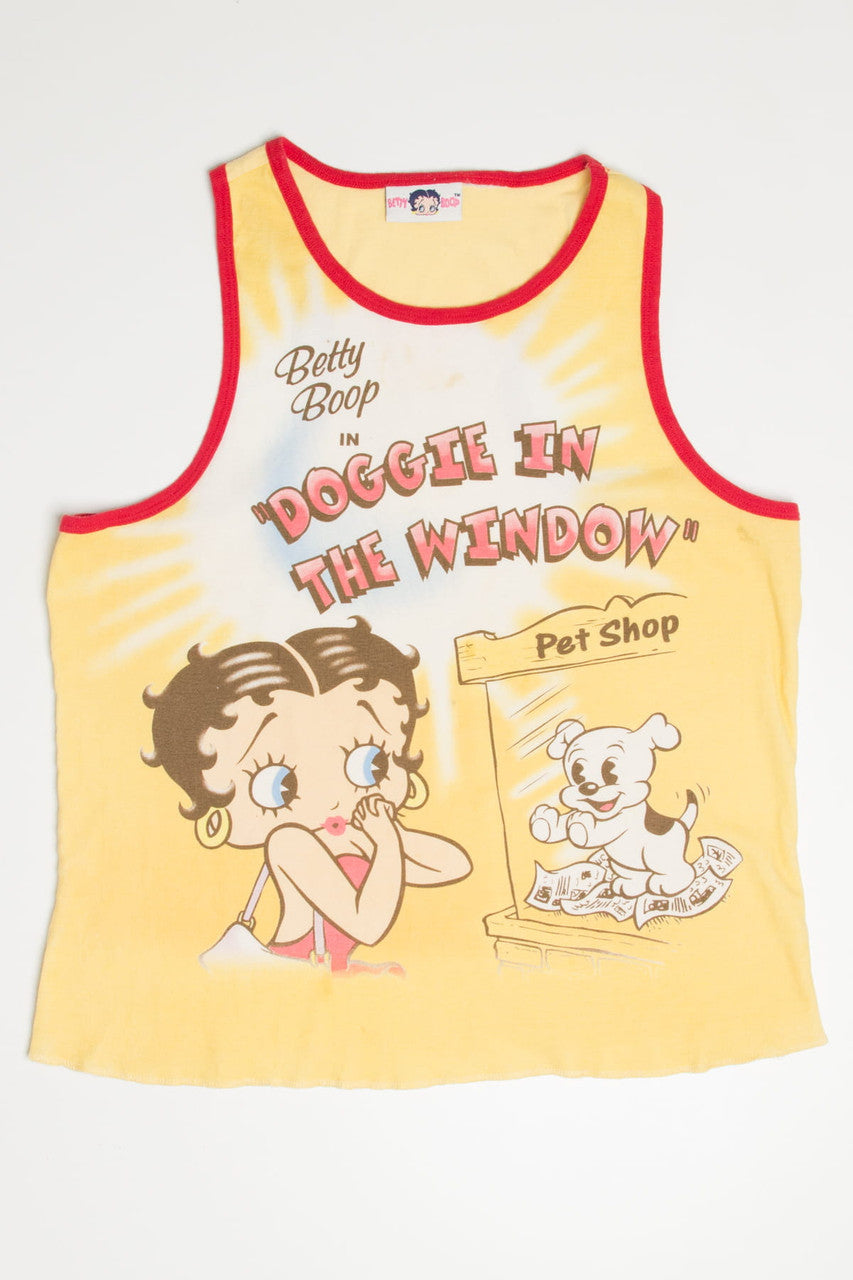 Betty Boop Doggie In The Window Tank