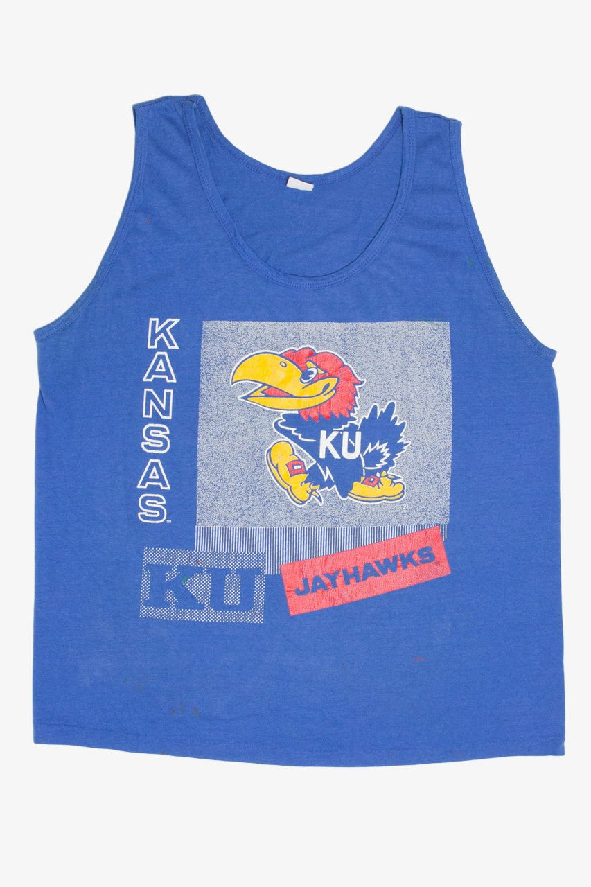 Vintage University of Kansas Jayhawks Tank