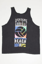 Vintage Newport Blue Annual Beach Classic Tank (1990s)