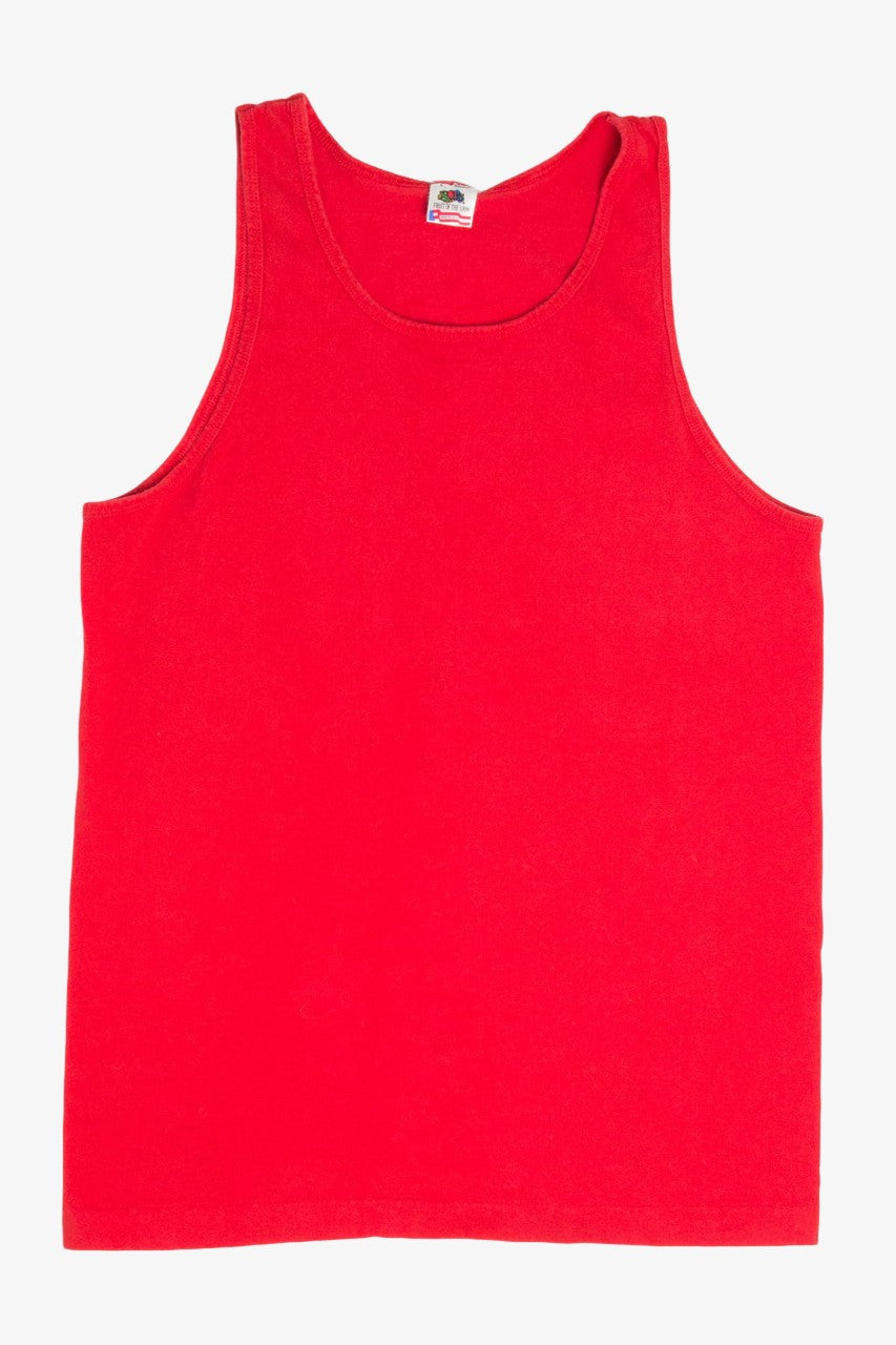 Red Fruit of the Loom Tank