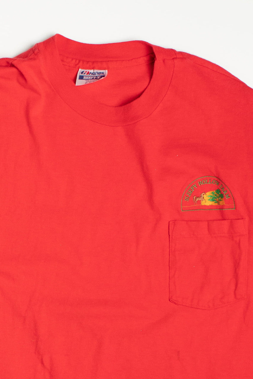 Sleepy Hollow Farm Pocket T-Shirt