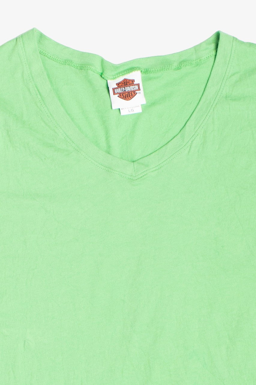 V Neck Blank Harley Davidson T-Shirt