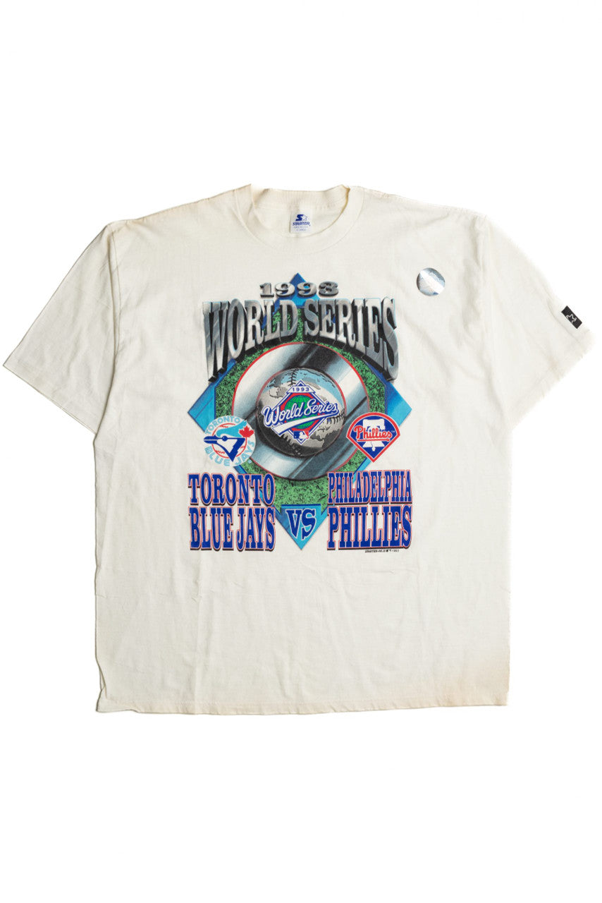 NEW 1993 Toronto Blue Jays vs Philadelphia Phillies T-Shirt