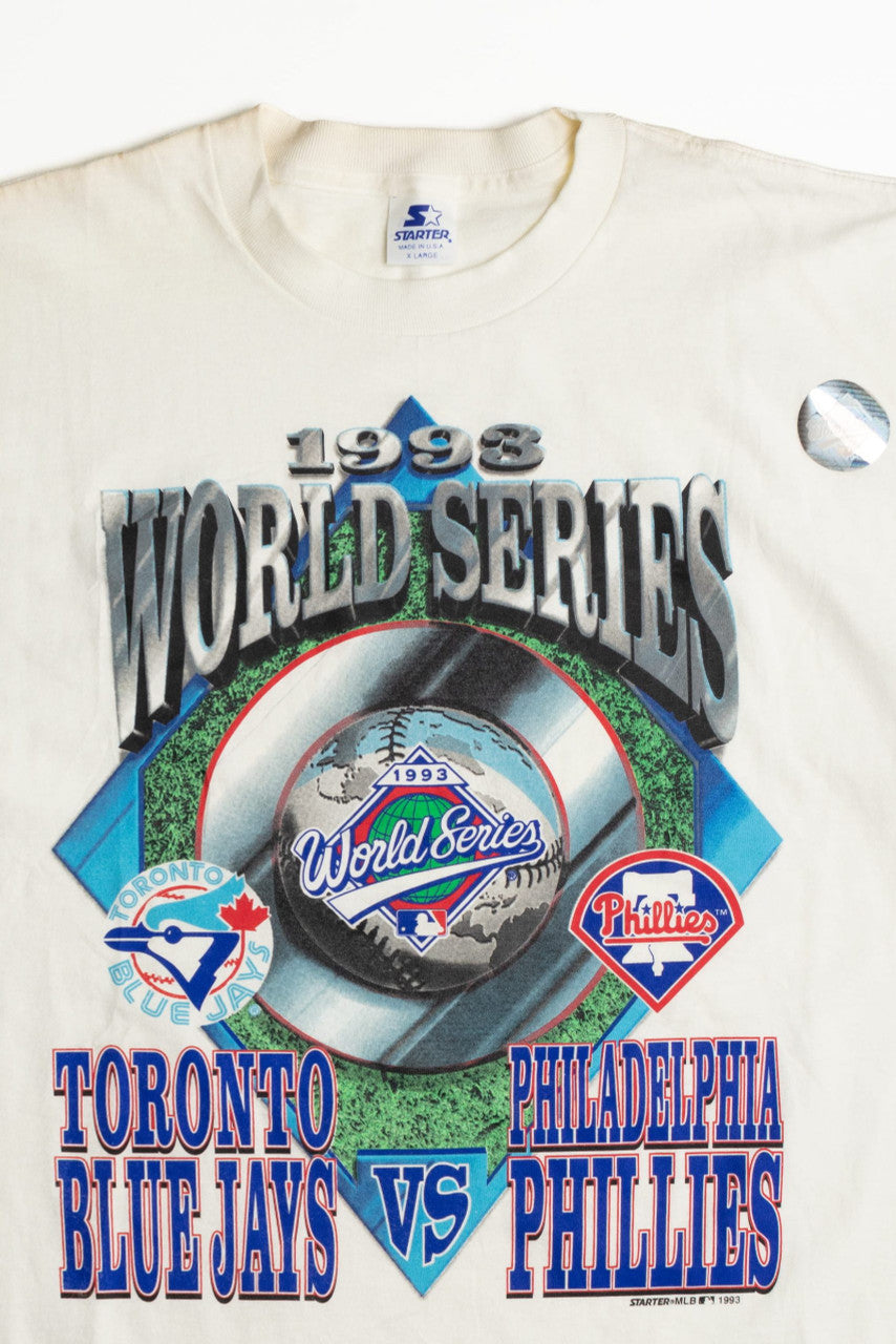 NEW 1993 Toronto Blue Jays vs Philadelphia Phillies T-Shirt