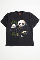 Vintage Panda Single Stitch T-Shirt