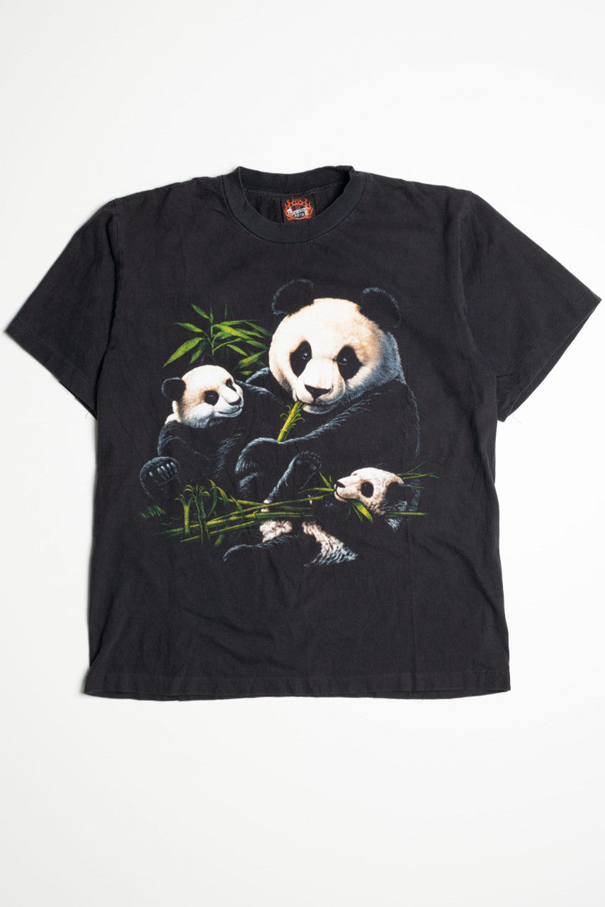 Vintage Panda Single Stitch T-Shirt