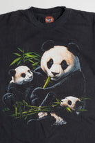 Vintage Panda Single Stitch T-Shirt