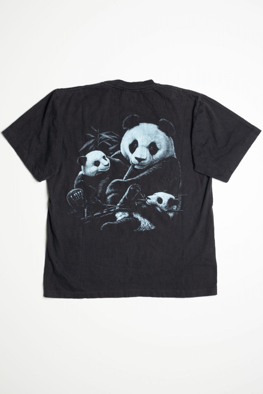 Vintage Panda Single Stitch T-Shirt