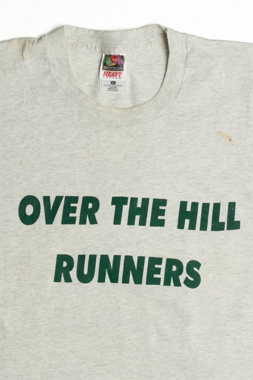 Vintage Run Ache Complain Funny Single Stitch T-Shirt