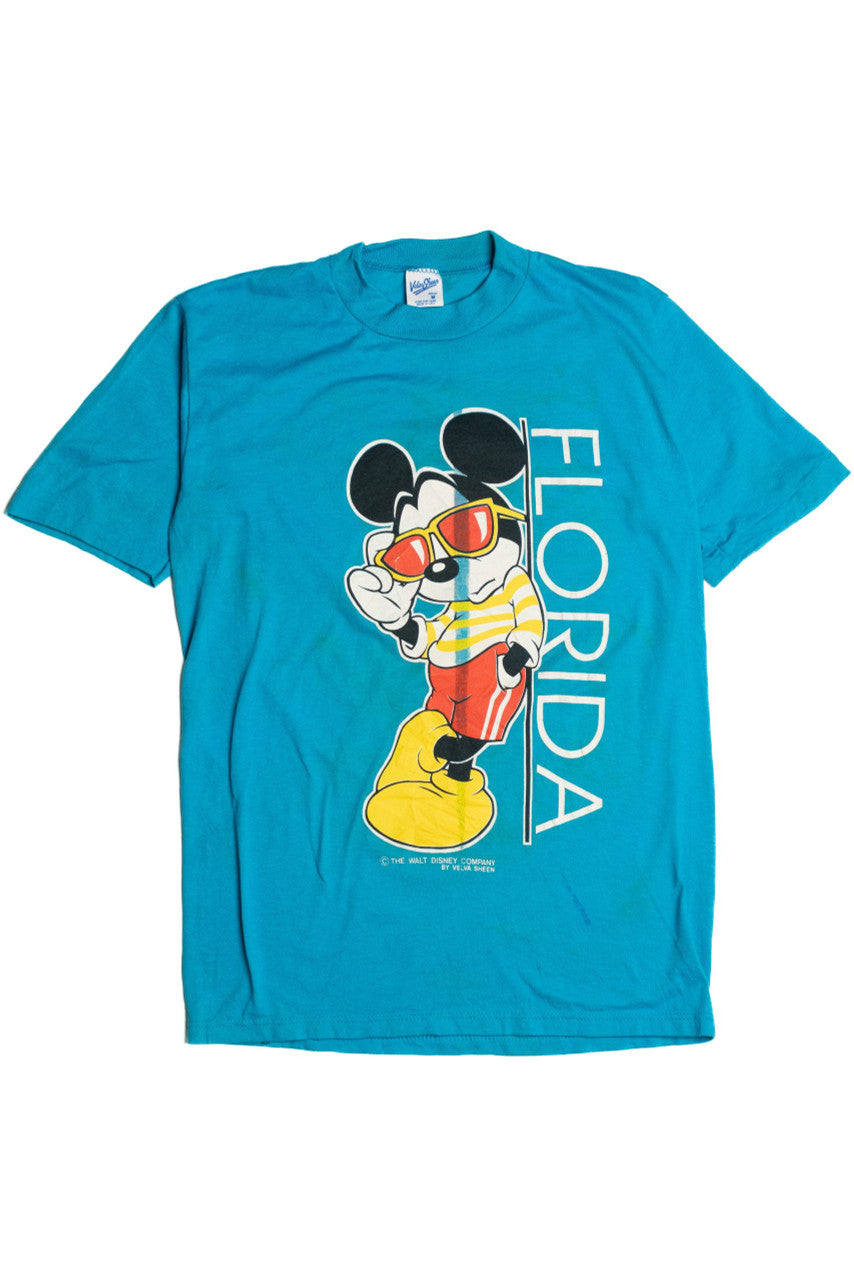 Mickey Mouse Florida Single Stitch T-Shirt