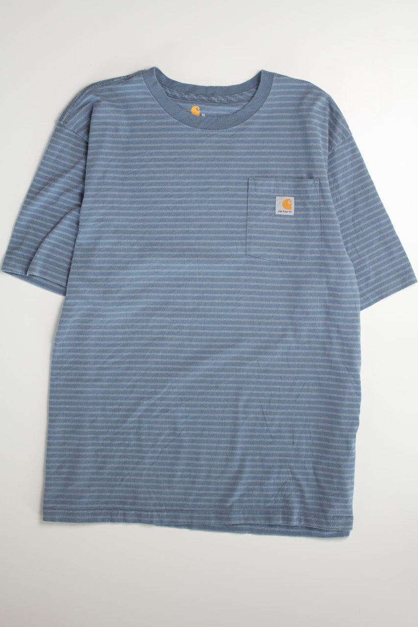 Striped Carhartt Pocket T-Shirt