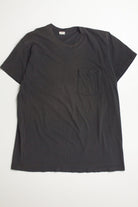Plain Black Pocket T-Shirt
