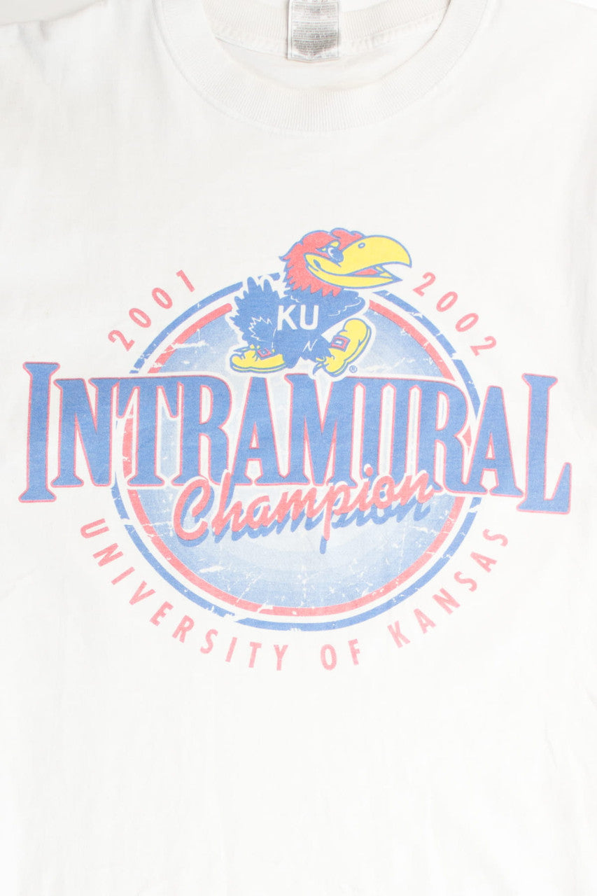 Vintage University of Kansas Champion T-Shirt (2001)
