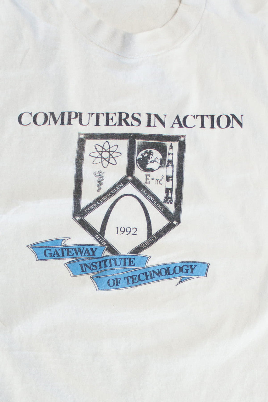 Vintage Gateway Institute of Technology T-Shirt (1992)