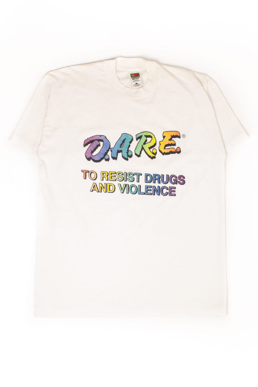 Vintage D.A.R.E. Rainbow T-Shirt (1990s) – Ragstock