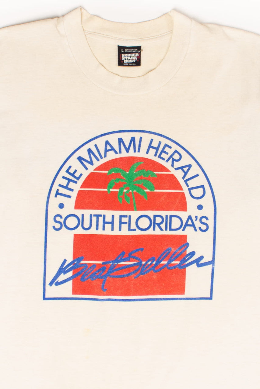 Vintage Miami Herald T-Shirt (1980s)