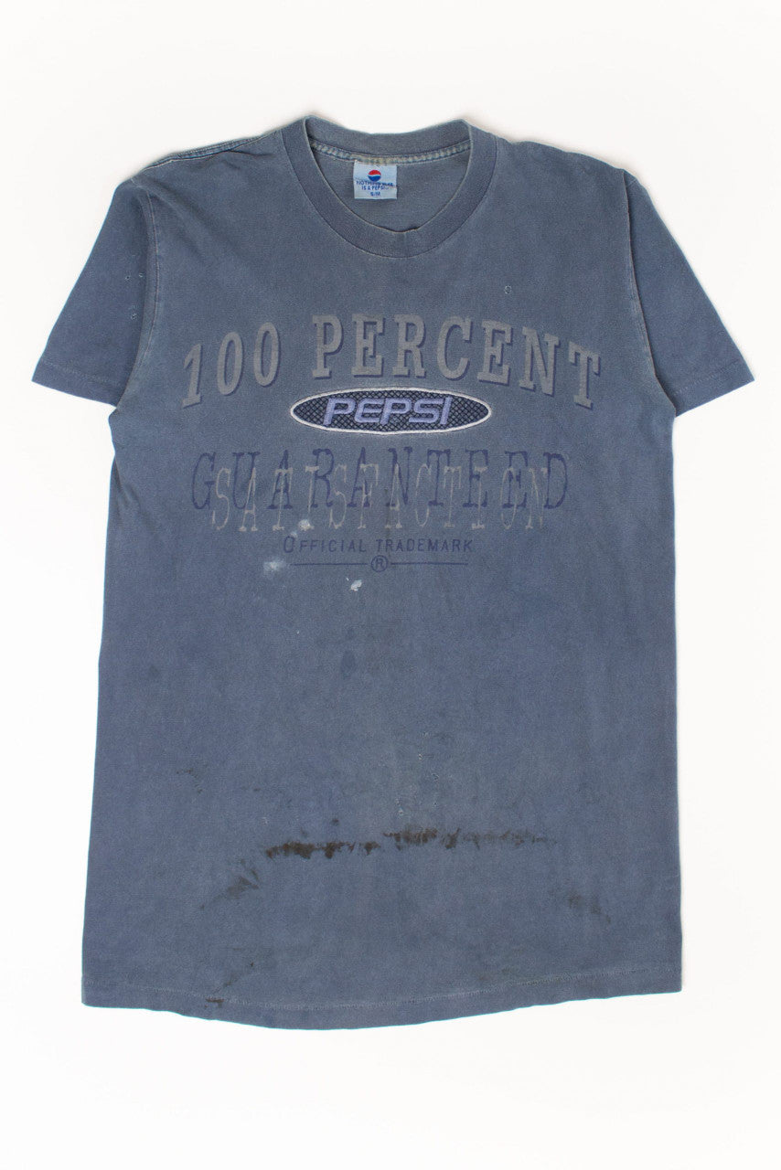 Vintage 100 Percent Pepsi T-Shirt (1990s)