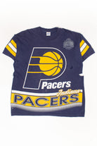 Vintage Destroyed Indiana Pacers T-Shirt (1990s)