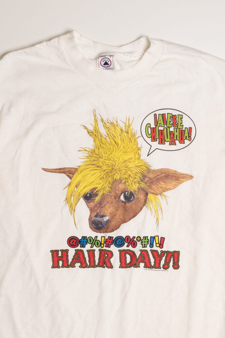 Bad Hair Day Chihuahua T-Shirt