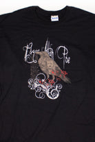 Vintage Edgar Allen Poe Crow T-Shirt (2000s)