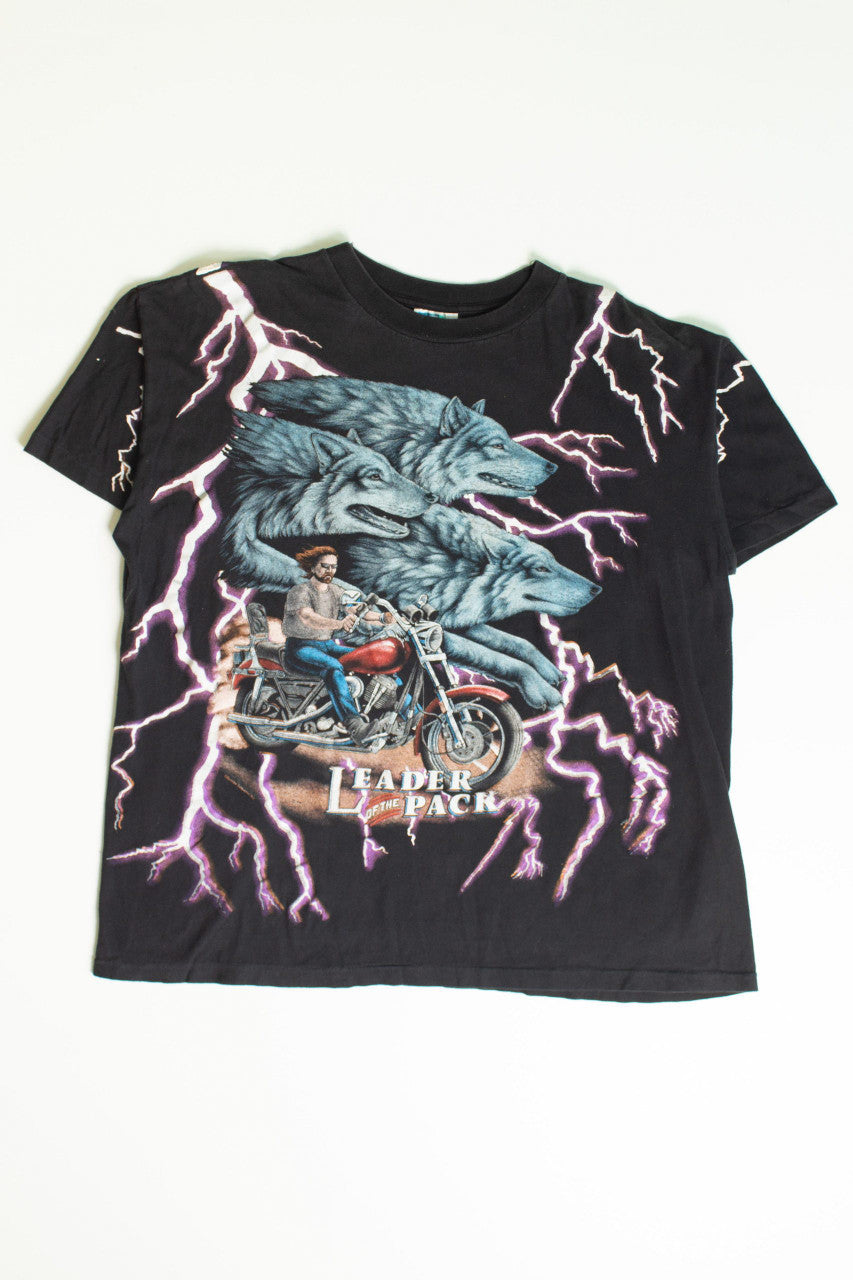 Vintage Leader Of The Pack T-Shirt (1990s)
