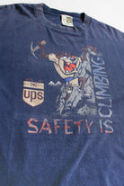 Vintage Taz 'Safety Is Climbing' UPS T-Shirt (1990s)