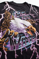Vintage 'Feel The Wind' Eagle T-Shirt (1990s)