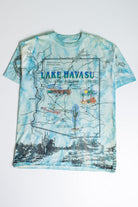 Vintage Lake Havasu Map T-Shirt (1995)