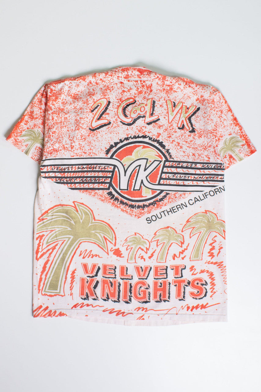 Vintage Southern California Velvet Knights T-Shirt (1990s)