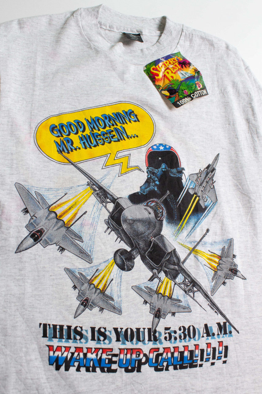 Vintage Deadstock 'Good Morning Mr. Hussein...' T-Shirt (1991)