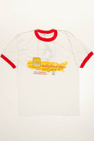 Vintage Perdue Methodist Fellowship Ringer T-Shirt (1985)