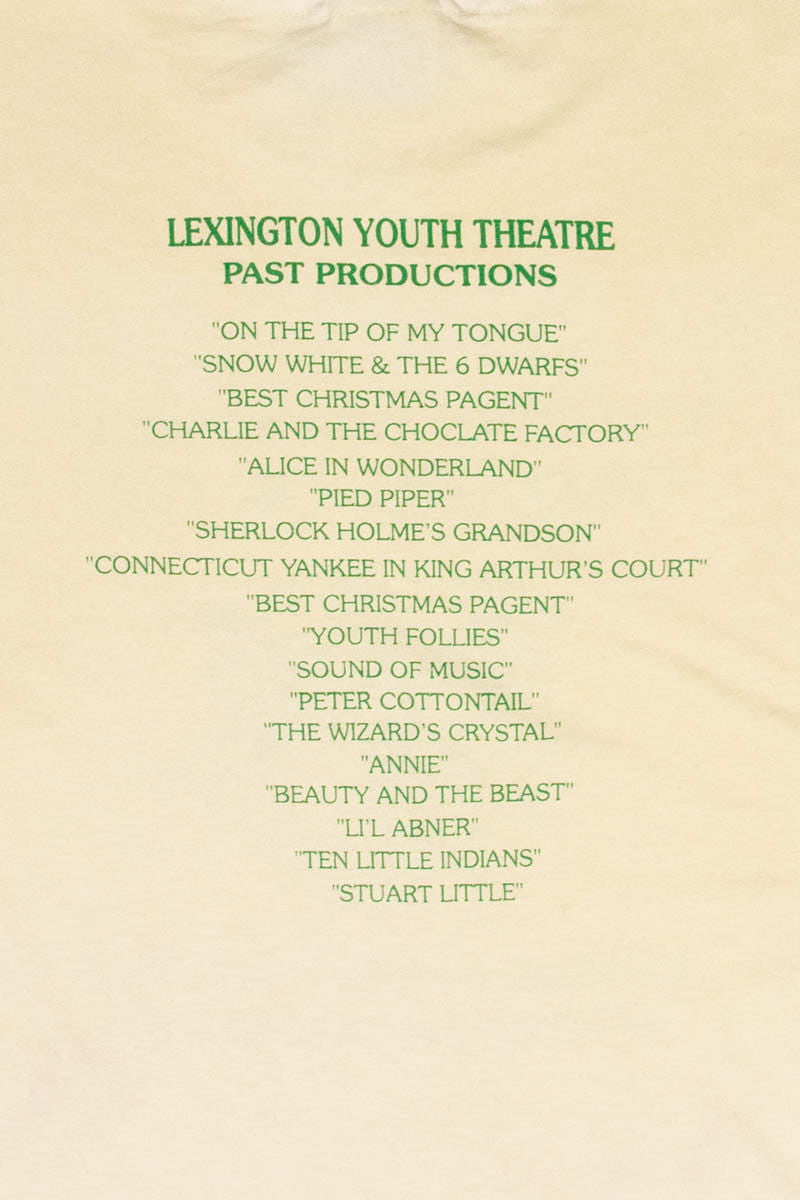 Vintage Lexington Youth Theatre T-Shirt (1995)
