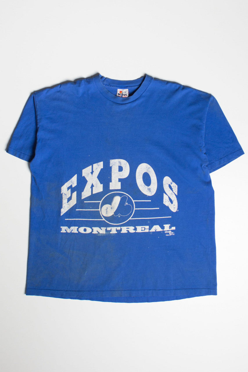 Vintage Montreal Expos Super Bowl XXVII T-Shirt (1992)